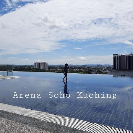 Arena Soho Kuching With Infinity Rooftop Pool And Free Wifi מראה חיצוני תמונה